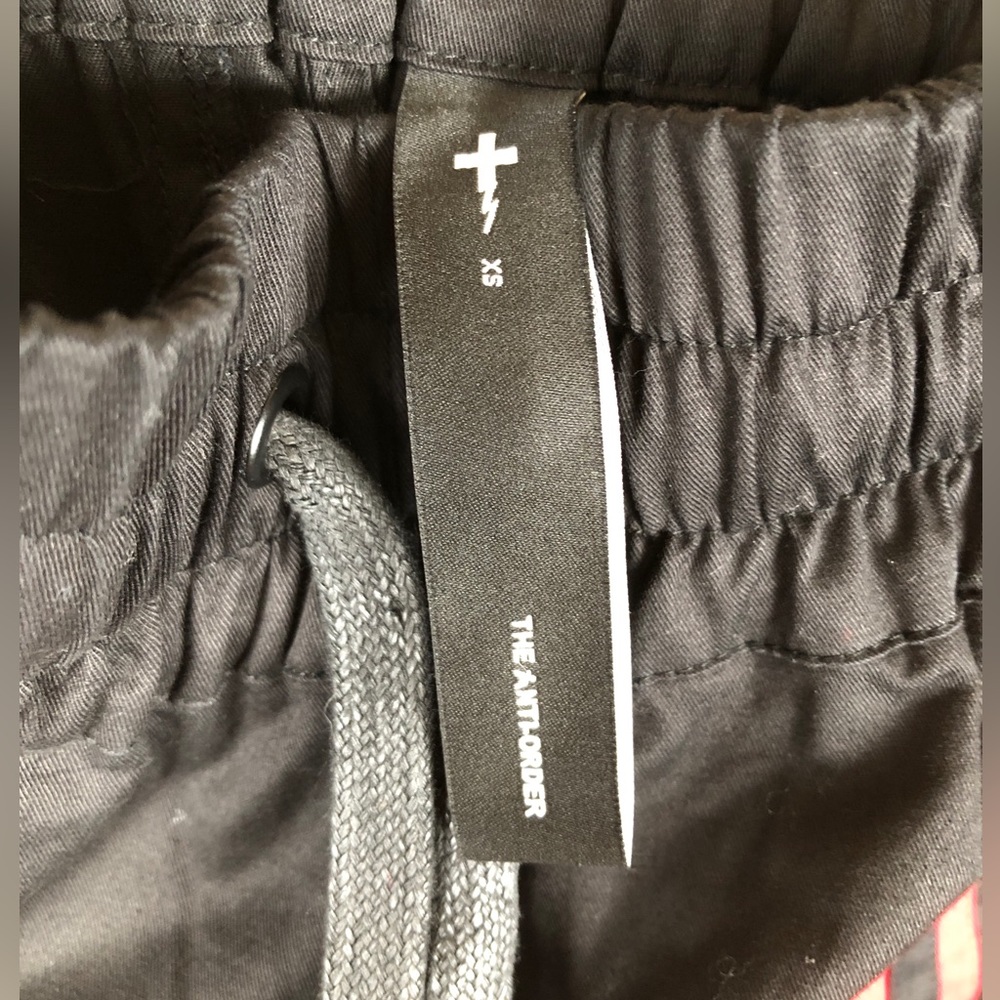 The Anti-Order Black/Red Joggers. 4 Pockets. Size- XS - Picture 12 of 14